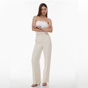 Aritzia Limitless Pant! Size 10, new with tags never worn. Light Birch.